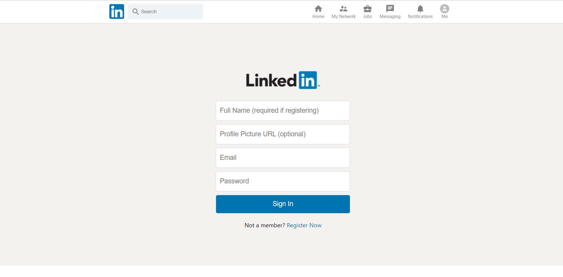 LinkedIn Clone (React JS and Firebase)