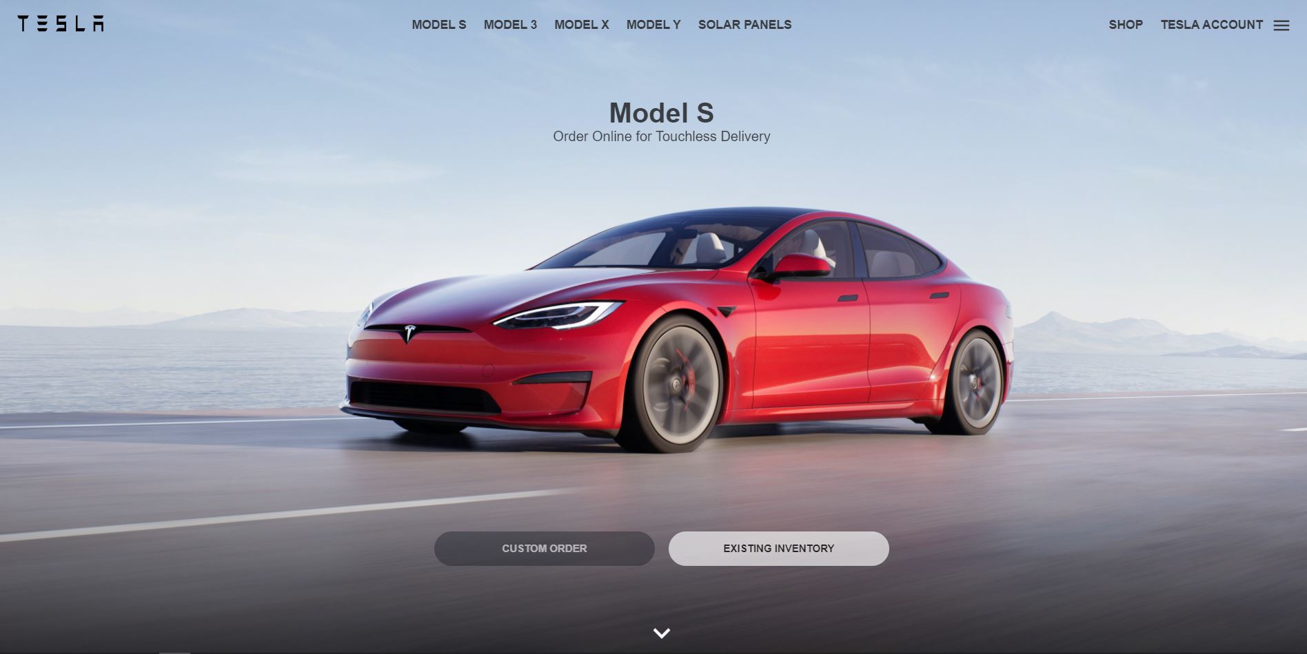 Tesla Clone (React JS)